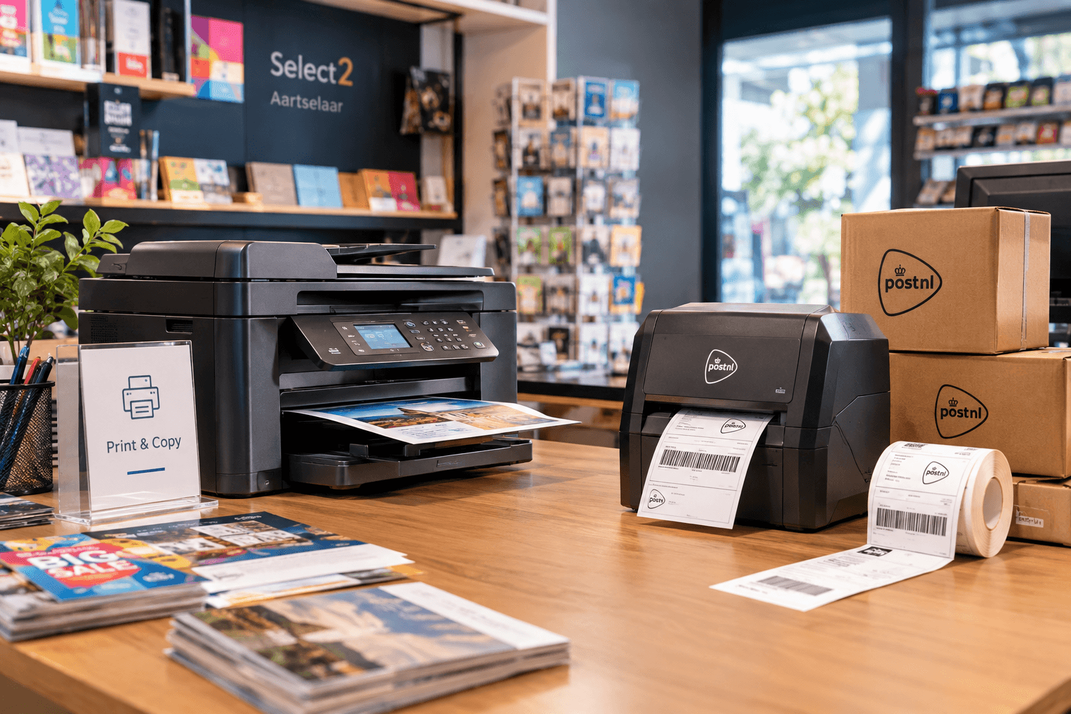 Printen op papier